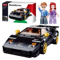 Klocki - KLOCKI SLUBAN Sportowy samochód Wyścigówka Auto 254 El. - miniaturka - grafika 1