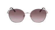 Okulary przeciwsłoneczne - Lacoste Damskie okulary przeciwsłoneczne L257S, jasne złoto, jeden rozmiar, Jasne Złoto, Rozmiar uniwersalny - miniaturka - grafika 1