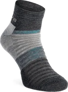 Inov-8 Skarpety merino Inov-8 Merino Mid Sock - grey melange M - Skarpety termoaktywne - miniaturka - grafika 1