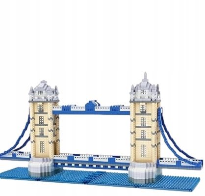 Klocki konstrukcyjne TOWER BRIDGE Londyn Most 2300 el. 32082