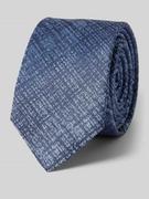 Krawaty i muchy męskie - Krawat jedwabny ze wzorem na całej powierzchni (5 cm) - miniaturka - grafika 1