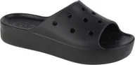 Klapki i japonki damskie - Crocs Crocs Classic Platform Slide 208180-2Y2 szary 38/39 - miniaturka - grafika 1