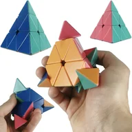 Zabawki zręcznościowe - KOSTKA LOGICZNA UKŁADANKA PIRAMIDKA PROFESJONALNA - miniaturka - grafika 1