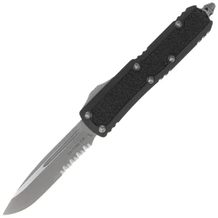 Nóż automatyczny OTF Microtech Daytona S/E Black Aluminium/3M, Apocalyptic P/S M390MK by Tony Marfione (124-11APS) - Noże - miniaturka - grafika 1