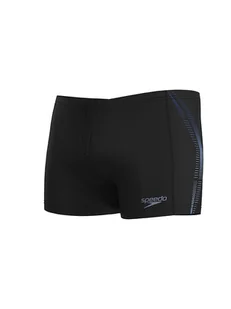Speedo Kąpielówki "Placement" w kolorze czarno-niebieskim - Kąpielówki męskie - miniaturka - grafika 1