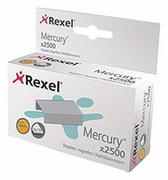 Zszywki - Rexel Zszywki Mercury 15 mm op.2500 szt - miniaturka - grafika 1