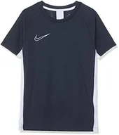 Koszulki i topy damskie - NIKE Unisex dzieci B Nk Dry Acdmy Top Ss T-shirt Obsydian/biały/(biały) XS - miniaturka - grafika 1