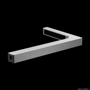 Radaway Modo SL II Brushed Nickel kabina Walk-in 85x200 prawa szczotkowany nikiel 10319085-91-01R - Kabiny prysznicowe - miniaturka - grafika 4