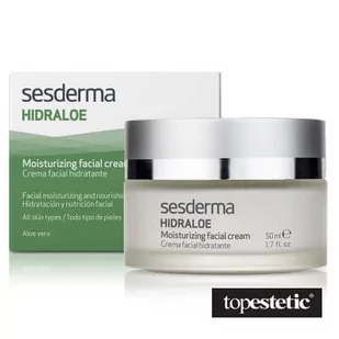 SesDerma Hidraloe Nawilżający Krem do twarzy 50ml - Kremy do twarzy - miniaturka - grafika 1