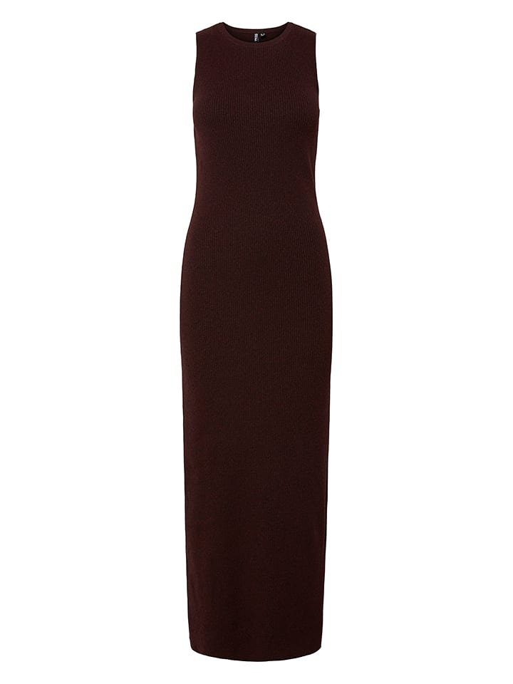 Pieces Sukienka dzianinowa w kolorze czerwonym