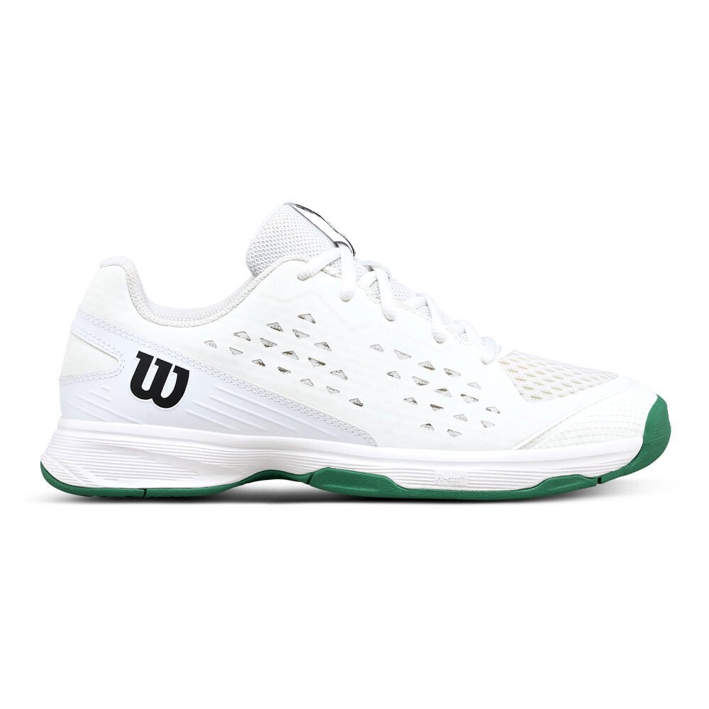 Buty tenisowe dziecięce Wilson Rush PRO JR L White/Bosphor EUR 35 1/3