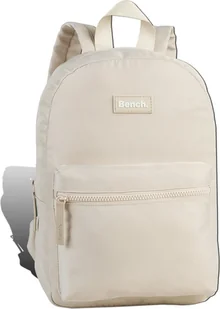 Plecak miejski Bench nylon beżowy biały D2ORI322N - Plecaki Plecak miejski Bench nylon beżowy biały D2ORI322N - Plecaki - miniaturka - grafika 1