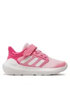 Buty dla dziewczynek - adidas Sneakersy Tensaur Run 3.0 El C IE5990 Różowy - miniaturka - grafika 1