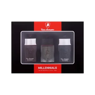 Lamborghini Millennials Zestaw woda toaletowa Millennials 40 ml + woda toaletowa Millennials Winner 40 ml + woda toaletowa Millennials Dinamico 40 ml - Zestawy perfum damskich - miniaturka - grafika 1