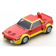 Samochody i pojazdy dla dzieci - Spark Model Fiat X1/9 Prototype 1975 Red 1:43 S2178 - miniaturka - grafika 1