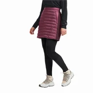 Spódnice - Ocieplana spódnica Jack Wolfskin ROUTEBURN PRO INS SKIRT W raisin - S - miniaturka - grafika 1