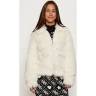 Kurtki i płaszcze dla dziewczynek - Guess Futerko - miniaturka - grafika 1