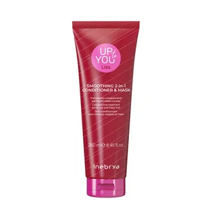 Inebrya Up To You Smoothing 2w1, wygładzająca maska i odżywka w jednym, 250ml - Maski do włosów - miniaturka - grafika 1