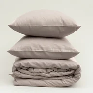 Pościel - Pościel z satyny żakardowej Soft Sand 160x200 cm - miniaturka - grafika 1