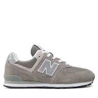 Sneakersy damskie - Sneakersy New Balance GC574EVG Szary - miniaturka - grafika 1