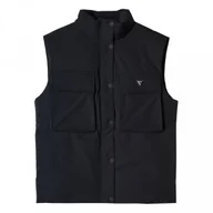 Kamizelki damskie - Damski bezrękawnik puchowy Guess Aurlie SL Puffer Overshirt - czarny - GUESS - miniaturka - grafika 1