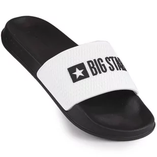Klapki Big Star M JJ174506 INT1951B białe - Klapki i japonki męskie - miniaturka - grafika 1