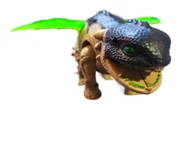 Figurki dla dzieci - Zabawka SMOK SZCZERBATEK– Chodzący Smok z efektami Dźwiękowymi i Świetlnymi DPros - miniaturka - grafika 1