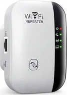 Wzmacniacze sygnału wifi - QIKtech Wzmacniacz sygnału Wi-Fi NAJMOCNIEJSZY PRO 300Mbps WPS 2.4GHz 5905811912830 - miniaturka - grafika 1