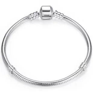 Bransoletka srebrna do CHARMS beads pr 925 - Bransoletki - miniaturka - grafika 1