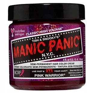 Manic Panic, Farba do włosów, Pink Warrior, 118ml - Farby do włosów i szampony koloryzujące - miniaturka - grafika 1