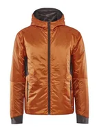Kurtki męskie - Craft ADV EXPLORE LIGHTWEIGHT | lekka kurtka męska XL | Chestnut | pakowalna kurtka outdoorowa męska | izolacja PrimaLoft | 2 kieszenie zapinane na zamek błyskawiczny | kaptur | wstawki ze stretchu | - miniaturka - grafika 1