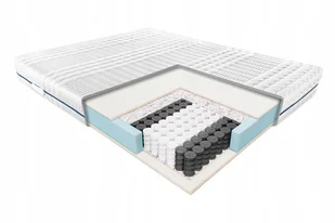 Materac kieszeniowy Janpol Wenus 140x200 smart piankowy średnio twardy - Materace - miniaturka - grafika 1