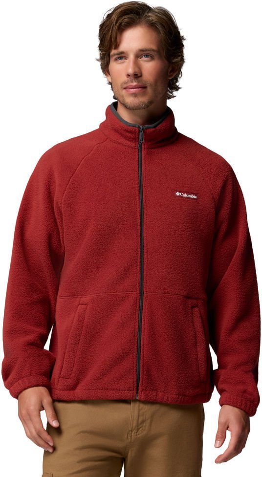 Columbia Timber Crest Full Zip Fleece Czerwone S 2176101632
