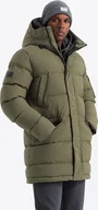 Kurtki męskie - Kurtka męska Ombre Outdoorowa długa męska kurtka parka oliwkowa V4 OM-JALJ-0201 L - miniaturka - grafika 1