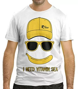 Cressi Beach Cressi Beach Męska koszulka 'I Need Vitamin Sea biały XXL XVA946406 - Koszulki męskie - miniaturka - grafika 1