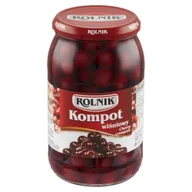 Mieszanki warzywne, sałatki - Rolnik Kompot wiśniowy 900 ml - miniaturka - grafika 1