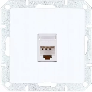 Timex Gniazdo Medium RJ45 białe - Gniazdka elektryczne - miniaturka - grafika 1