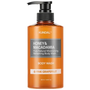 Kundal Honey & Macadamia Żel do mycia ciała, Różowy Grejpfrut - Kosmetyki do kąpieli - miniaturka - grafika 1