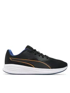 Buty dla chłopców - Puma Sneakersy Transport Block Jr 389699 01 Czarny - miniaturka - grafika 1