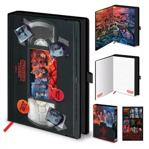 Stranger Things 4 Vhs - Notes A5 - Notesy i bloczki - miniaturka - grafika 1