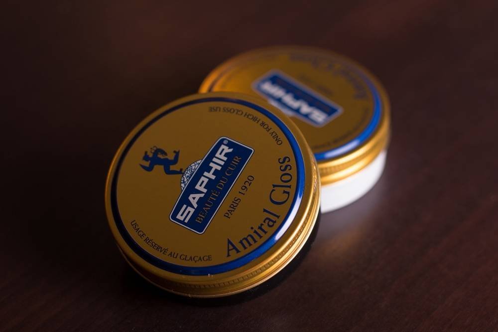 Wosk Do Polerowania Saphir Amiral Gloss 50 Ml Czarny 01
