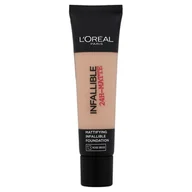Podkłady do twarzy - Loreal Infallible 24H-Matte 13 Rose Beige - miniaturka - grafika 1