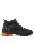 Buty trekkingowe męskie - Aku Trekkingi Rock Dfs Mid Gtx GORE-TEX 718 Czarny - miniaturka - grafika 1