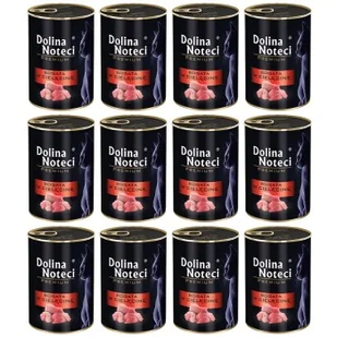 Dolina Noteci Premium Adult dla kota bogata w cielęcinę 12x400 g - Mokra karma dla kotów - miniaturka - grafika 1