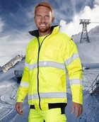 Odzież robocza - Ardon HOWARD REFLEX - wodoodporna kurtka ostrzegawcza HOWARD - Żółty H8137 3XL - miniaturka - grafika 1
