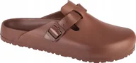 Klapki i japonki męskie - Birkenstock Birkenstock Boston Essentials EVA 1027386 Brązowe 41 - miniaturka - grafika 1