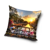 Poszewki na poduszki - Poszewka Jasiek 40x40 ROWERY Dekoracyjna - miniaturka - grafika 1