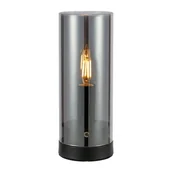 Noże stołowe - Czarna lampa stołowa z szklanym kloszem (wysokość 23 cm) Post – Markslöjd - miniaturka - grafika 1