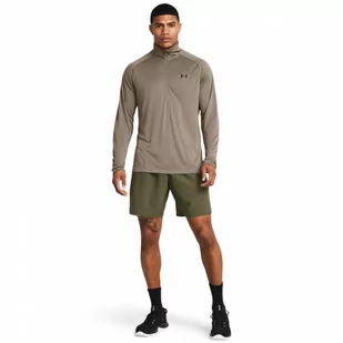 Męskie spodenki treningowe Under Armour UA Woven Wdmk Shorts - khaki - UNDER ARMOUR - Spodnie sportowe męskie - miniaturka - grafika 1