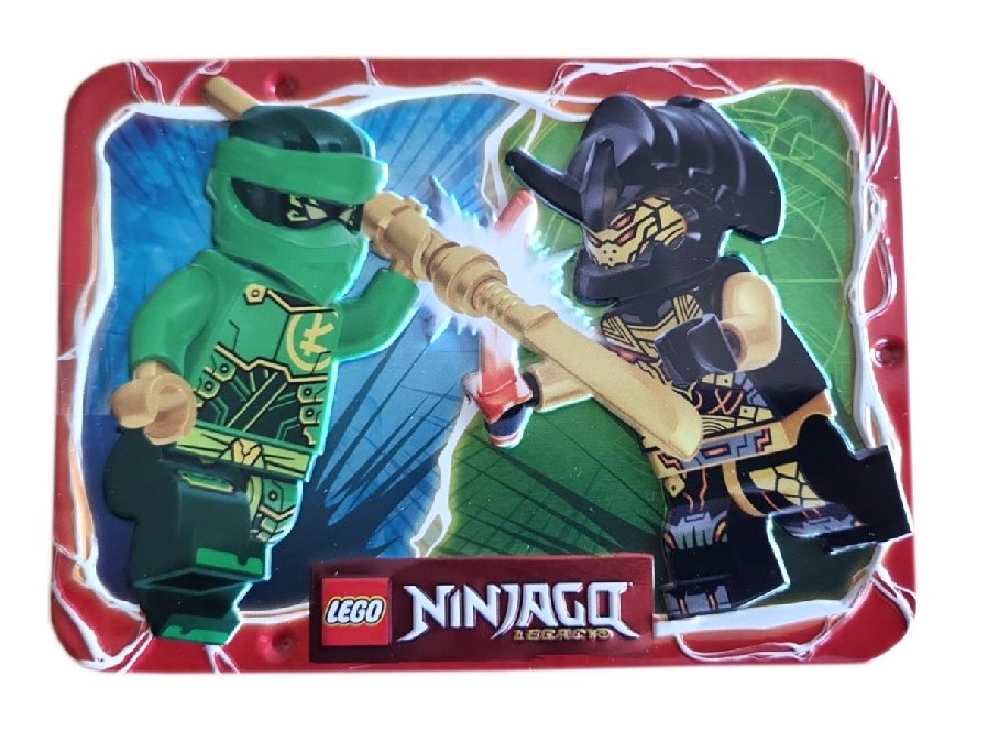 LEGO Ninjago Blister – Lloyd vs. Imperium Claw General #112405 [Metal Box]